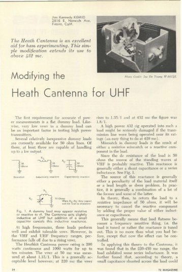 Heath Cantenna for UHF - Nostalgic Kits Central