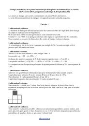 corrigÃ© CRPE 2013-1 - Primaths