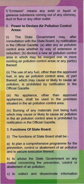 (Prevention and Control of Pollution) Act 1981 - Meghalaya State ...