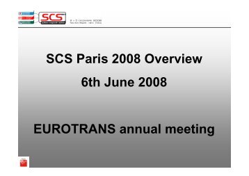 France scs Paris 2008 - EUROTRANS