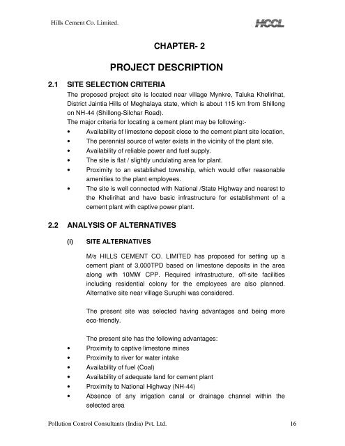 chapter - 1 introduction - Meghalaya State Pollution Control Board