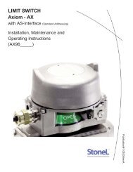 LIMIT SWITCH Axiom - AX - StoneL