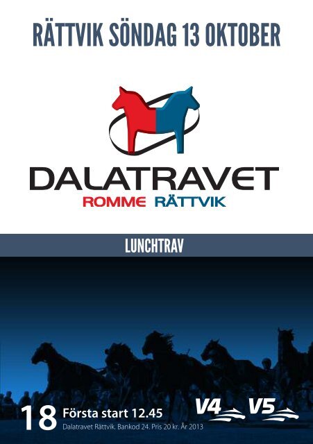 Program - Dalatravet