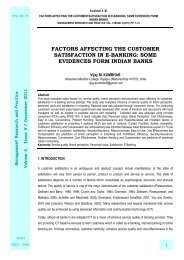 factors affecting the customer satisfaction in e-banking: some ...