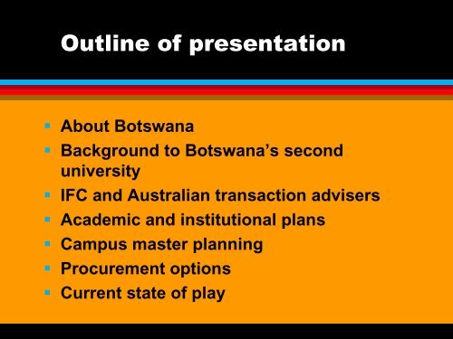 The Botswana International University of Science and Technology