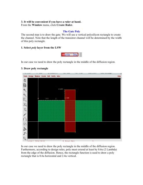 Tutorial 2 Inverter Layout