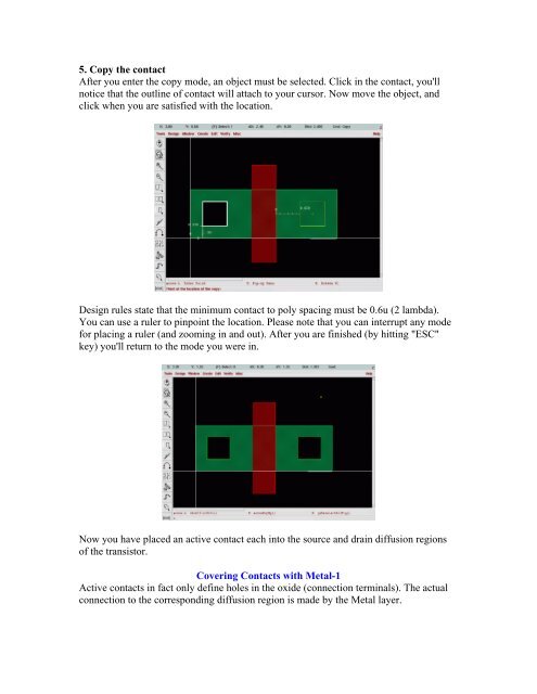 Tutorial 2 Inverter Layout