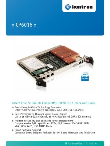 Download Datasheet - Kontron