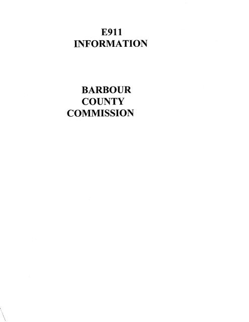 Barbour County - Public Service Commission of West Virginia