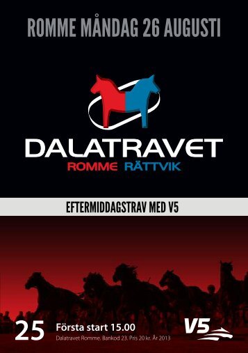 Program - Dalatravet