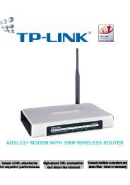 ADSL2/2+ MODEM WITH 108M WIRELESS ROUTER