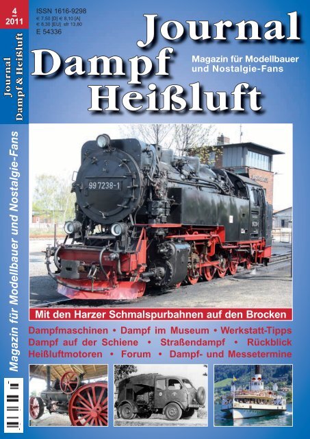 Journal Dampf HeiÃluft