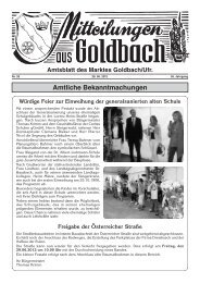 Amtliche Bekanntmachungen - Druckerei & Verlag Valentin Bilz Gmbh