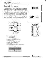 Dual A/D Converter MC1650 MC1651 - Analog Innovations