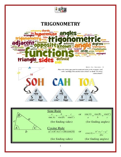 Triconomy TRIGONOMETRY