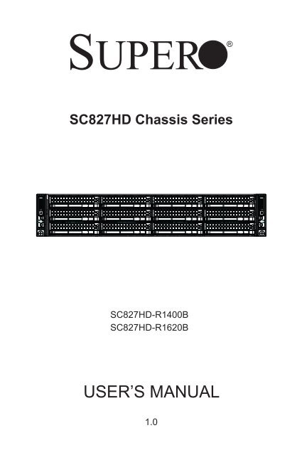 SC827HD Chassis Series - Supermicro