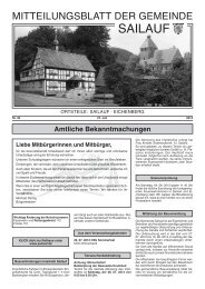 SAILAUF - Druckerei & Verlag Valentin Bilz Gmbh