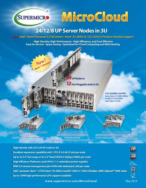 MicroCloud Solutions - Supermicro
