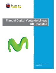 Manual de Venta K0 Panelitas