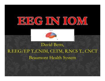 EEG in IOM - Msetinfo.org