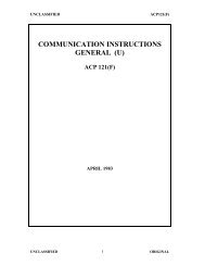 ACP -121(F) - RAN Communications Branch Association
