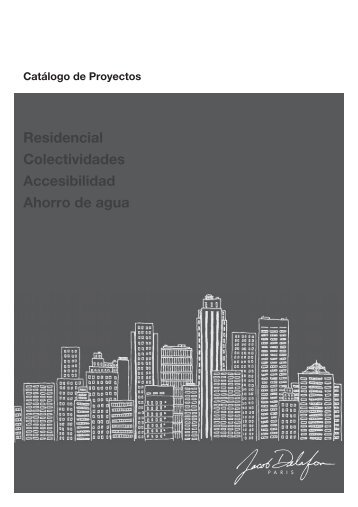 CatÃ¡logo de Proyectos - Jacob Delafon