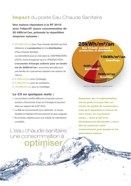 TÃ©lÃ©charger la brochure Les robinets C3 - Jacob Delafon