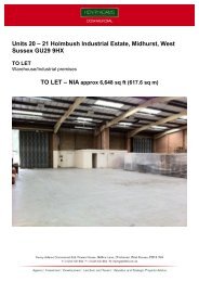 21 Holmbush Industrial Estate, Midhurst, West Sussex ... - Caldes