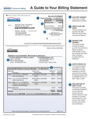 A Guide to Your Billing Statement - American Family Insurance