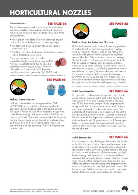 Linkage Sprayers Product Information (13176 Kb) - Fatcow