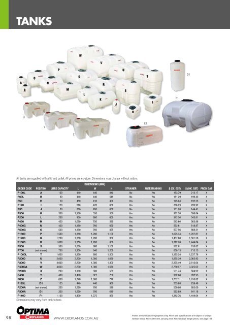 Linkage Sprayers Product Information (13176 Kb) - Fatcow