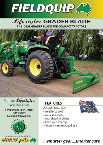 FieldquipÂ® Lifestyle Grader Blade (608 Kb) - Fatcow