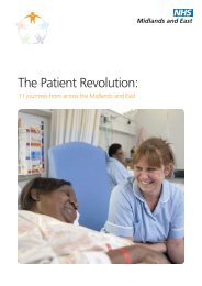 The Patient Revolution: - NHS Strategic Projects Team