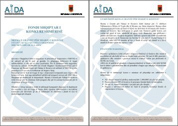 Fondi i Konkurrueshmerise - AIDA