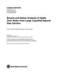 sandia report, may 2008 - Center for Liquefied Natural Gas