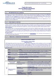 1 Foglio informativo MUTUO MEDIOLANUM BCE - Banca Mediolanum