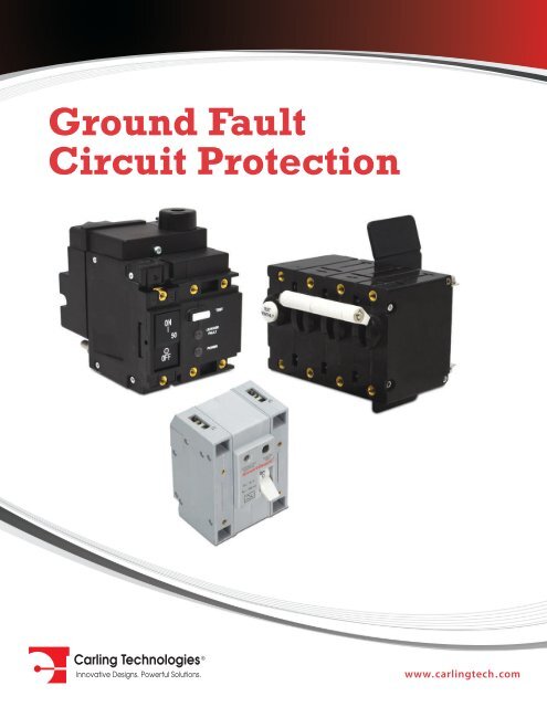 Ground Fault Circuit Protection Catalog [pdf] - carlingtech.com