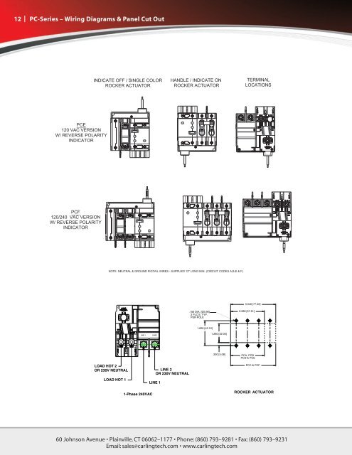 Ground Fault Circuit Protection Catalog [pdf] - carlingtech.com