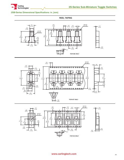 Miniature Switch Catalog [pdf] - carlingtech.com