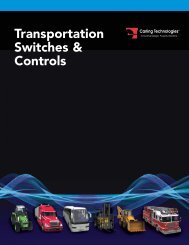 Transportation Switches & Controls Product ... - carlingtech.com