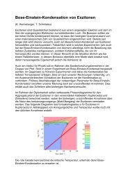 Bose-Einstein-Kondensation von Exzitonen