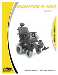 QUANTUM R-4000 - Pride Mobility Products