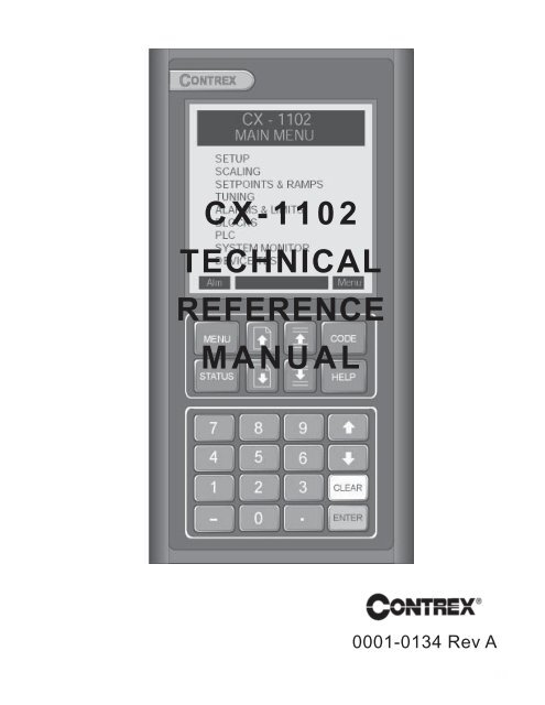 CX-1102 Technical Reference Manual - Contrex