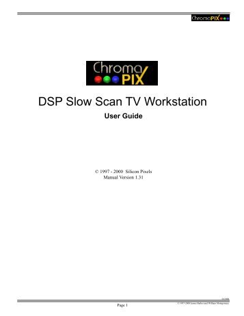 CPIX Manual V1.31.pdf - Silicon Pixels