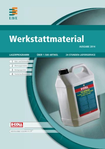 Werkstattmaterial