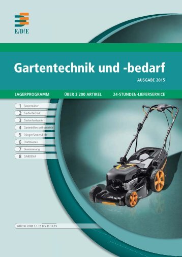 Gartentechnik und -bedarf