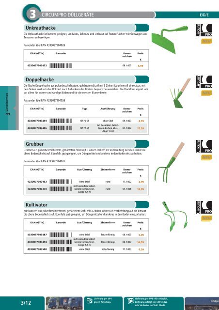 Gartentechnik und -bedarf