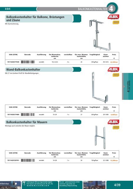 Gartentechnik und -bedarf