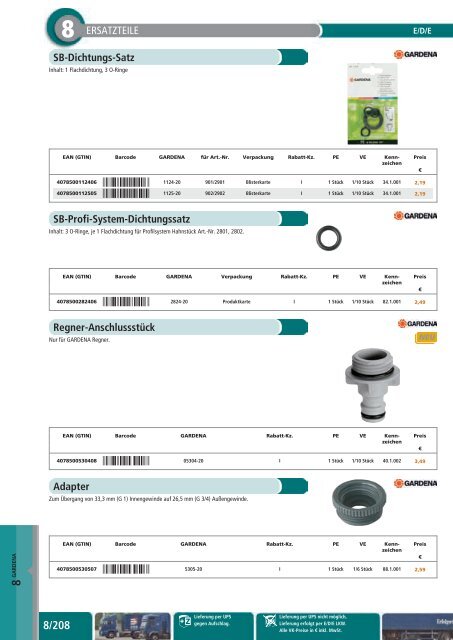 Gartentechnik und -bedarf