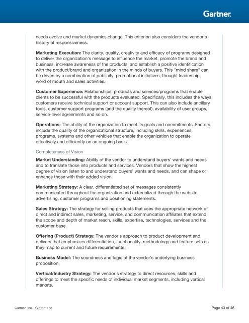 Magic Quadrant for Enterprise Application Platform as a Service, Worldwide